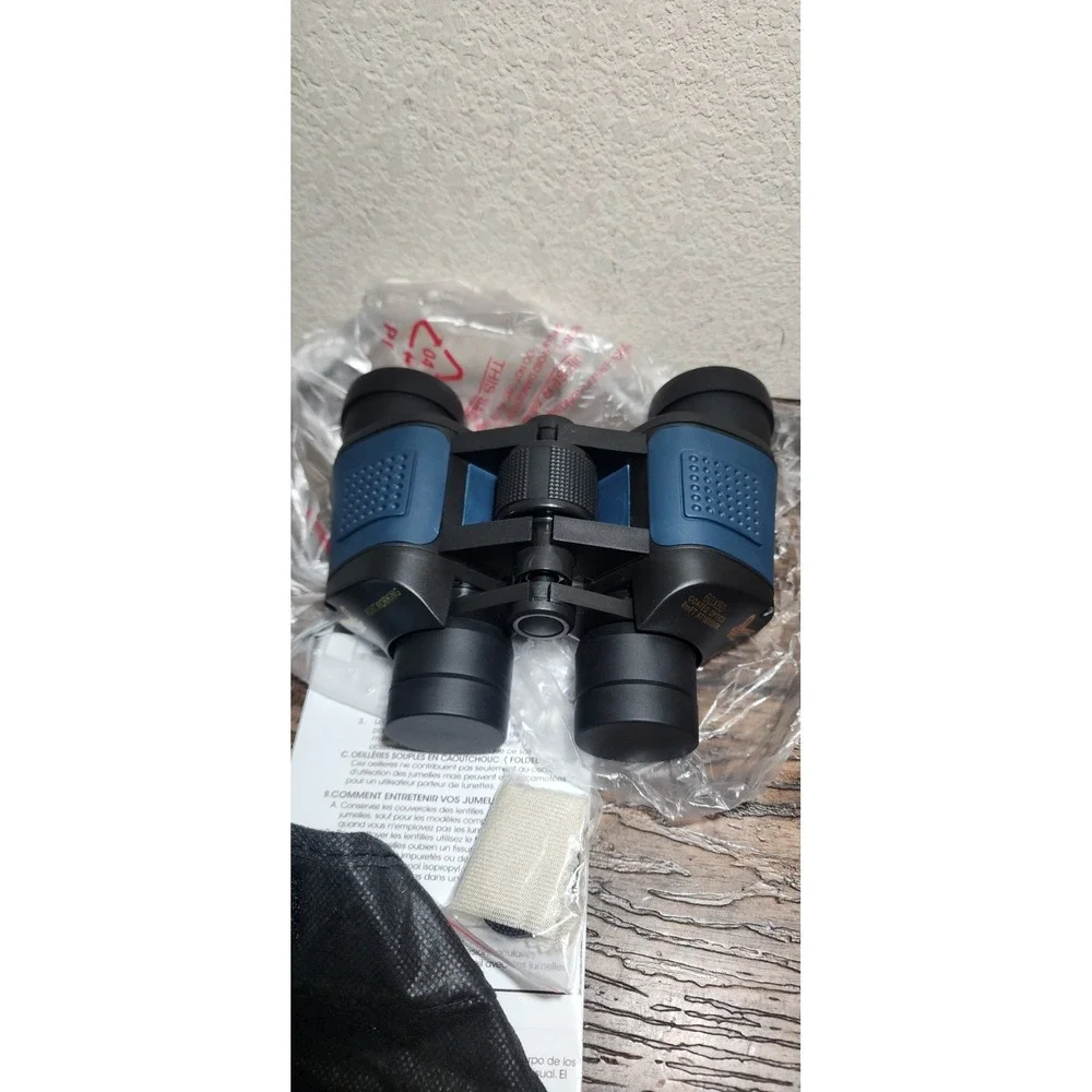 High Quality Binoculars 60X60 Coated Optics 8MFT AT 160000M - Blue New